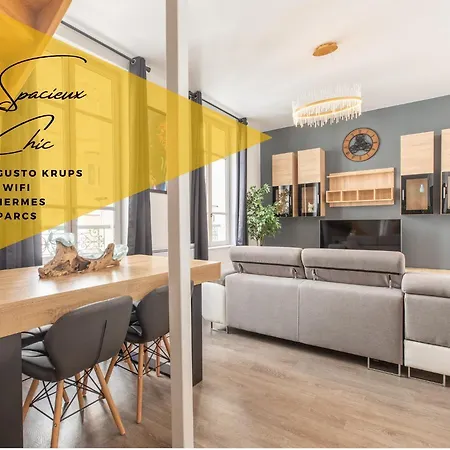 Spacieux Chic - Confort - Proche Parcs & Thermes شقة
