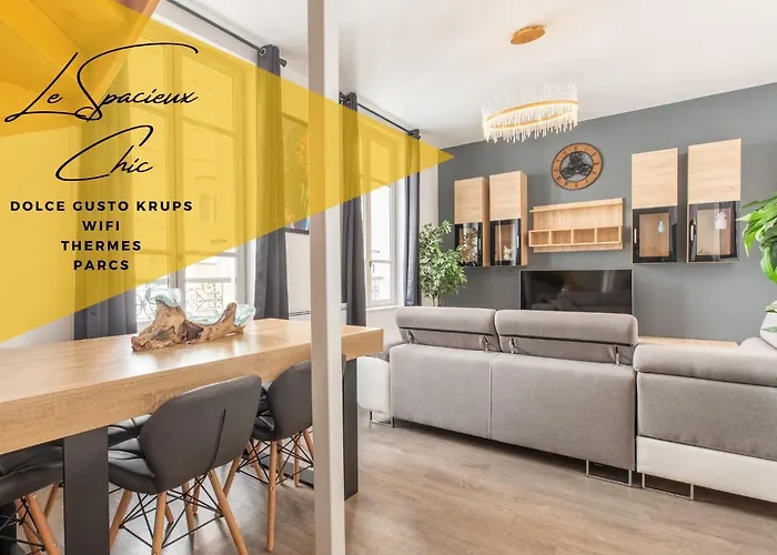 Spacieux Chic - Confort - Proche Parcs & Thermes Apartment